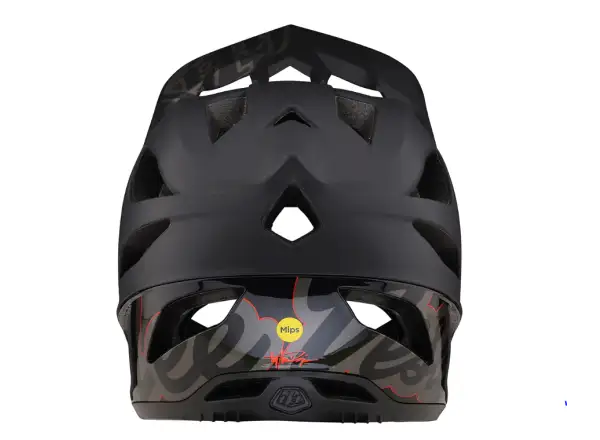 Troy Lee Designs Stage Mips kask Signature Black