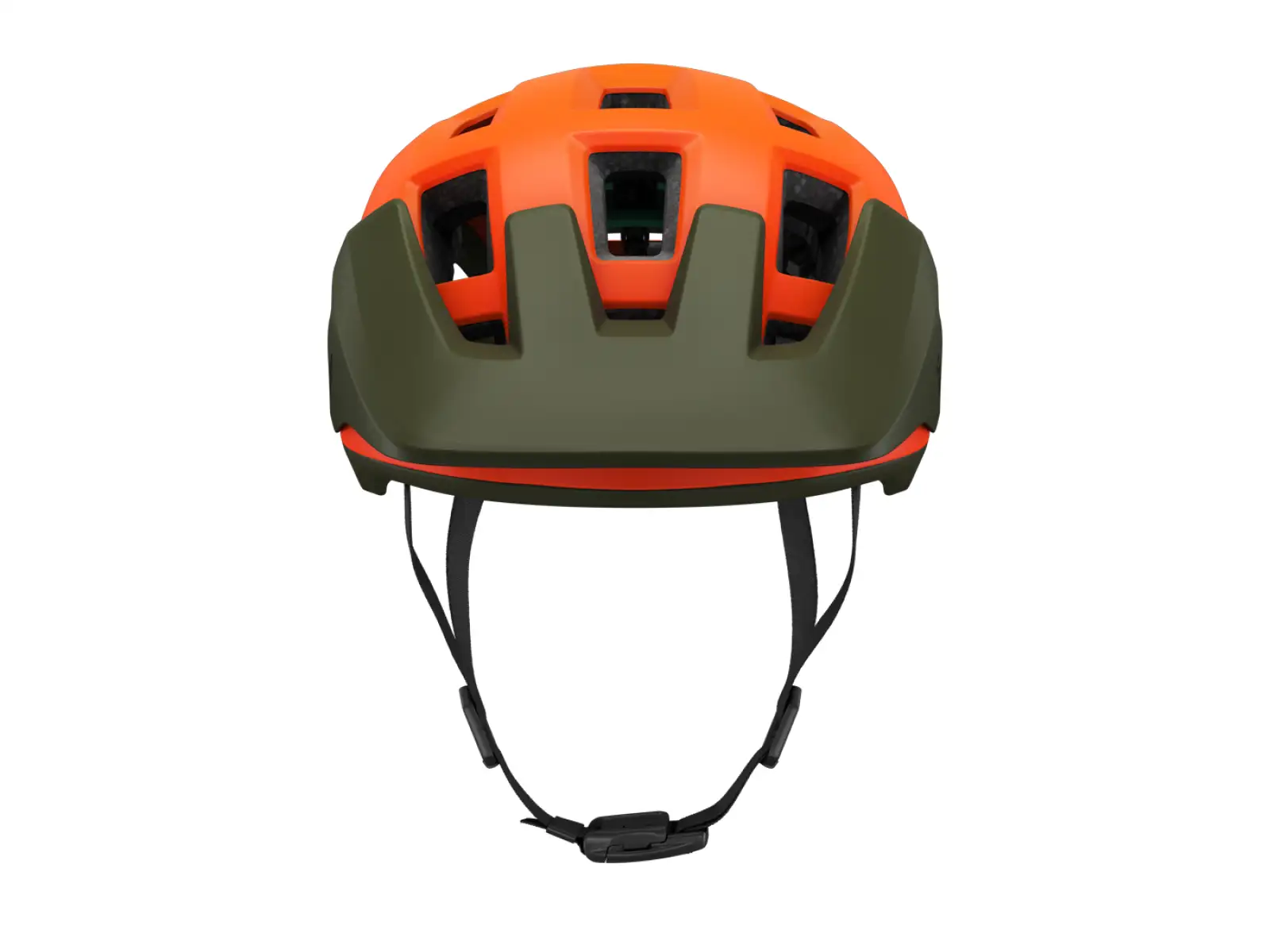 Lazer Coyote KinetiCore kask pomarańczowy / zielony