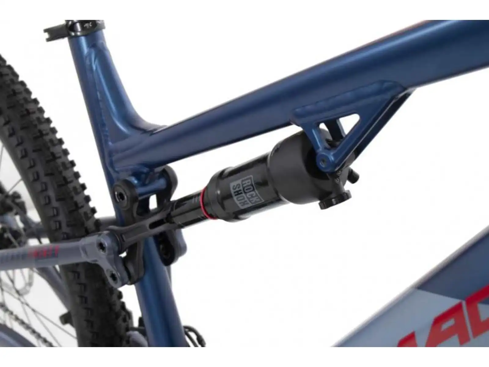 Rock Machine Blizzard INT e30-29 Matt Metalic Blue/Red pełne zawieszenie rower elektryczny
