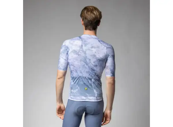 Alé PR-E Marble męska koszulka krótki rękaw Steel Blue