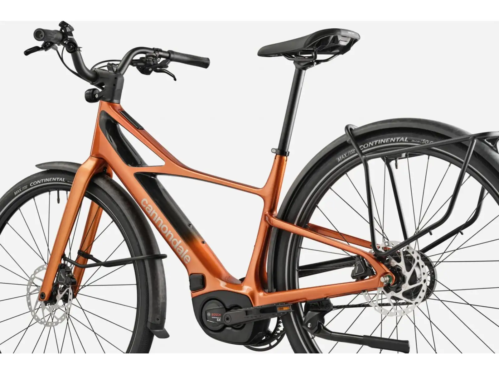 Cannondale FlyingV 2 Tiger eye miejski lekki rower elektryczny