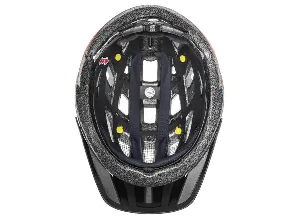 Uvex I-VO CC MIPS kask Black/Red Matt