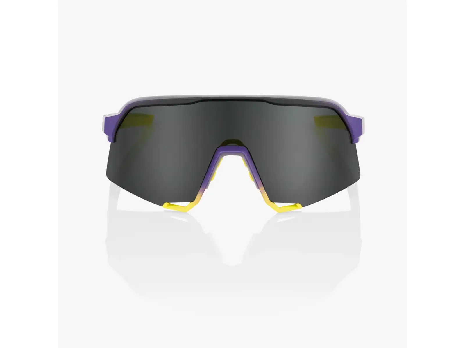 100% S3 okulary Soft Tact Stone Mat Metallic Digital Brights/Smoke Lens