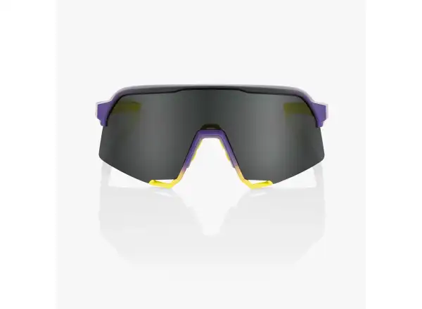 100% S3 okulary Soft Tact Stone Mat Metallic Digital Brights/Smoke Lens
