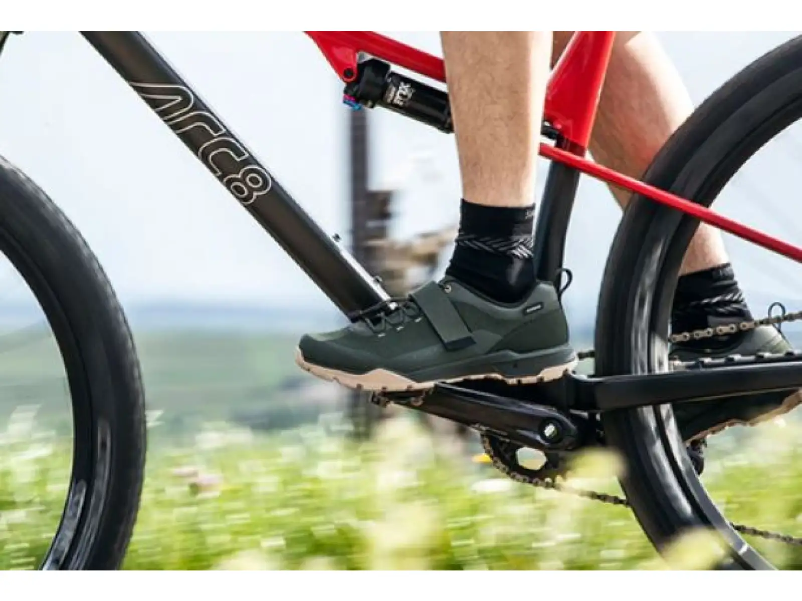 Shimano SH-EX500 męskie buty rowerowe zielona