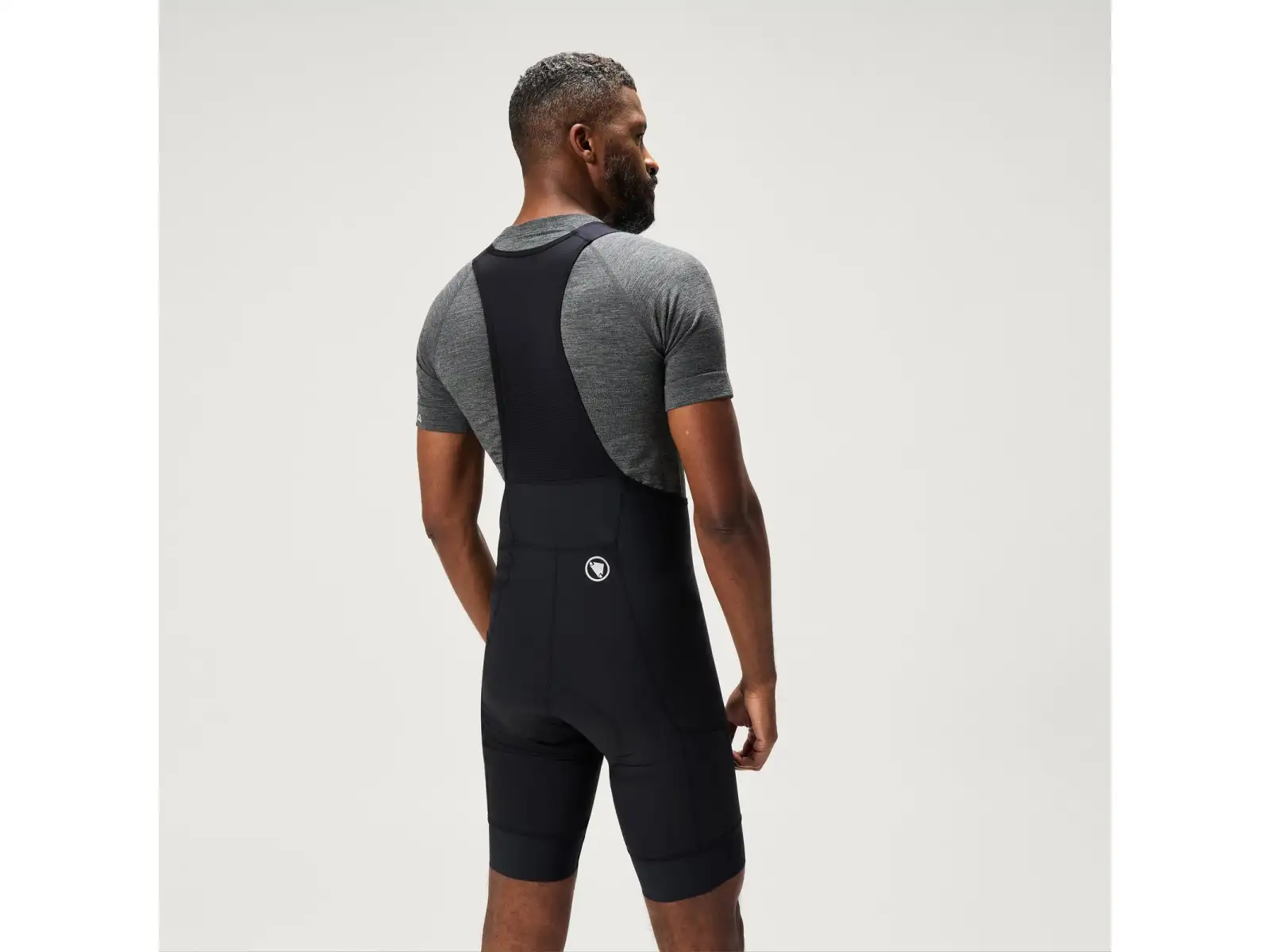 Endura Loop męskie spodenki z wkładką i szelkami Black