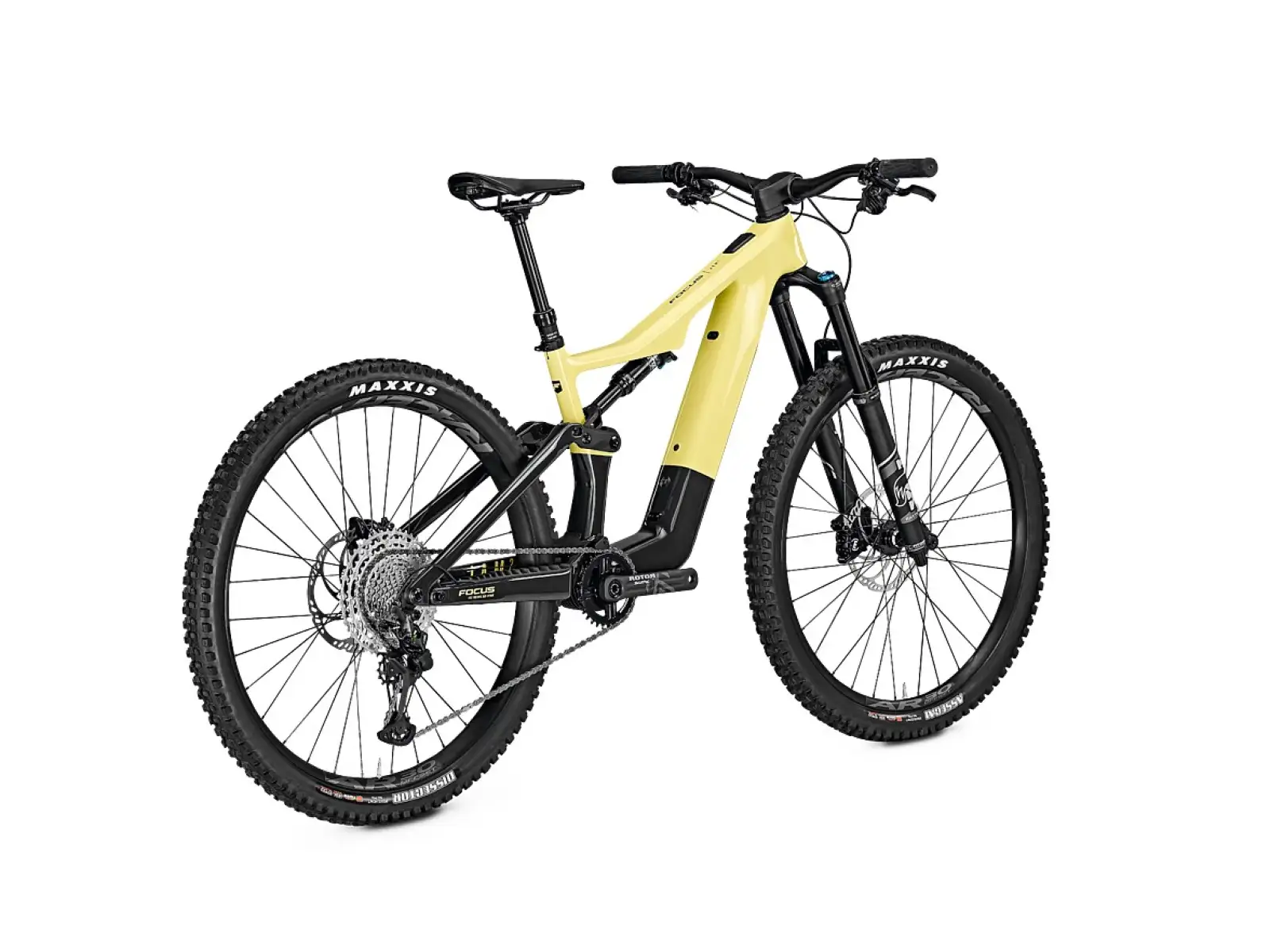Focus Jam2 SL 8.8 DI 430Wh górski rower elektryczny Limeyellow Glossy / Carbon Raw Glossy