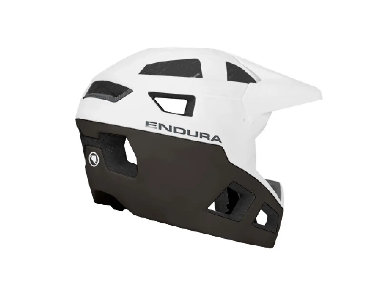 Endura SingleTrack Full Face kask White