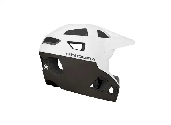 Endura SingleTrack Full Face kask White