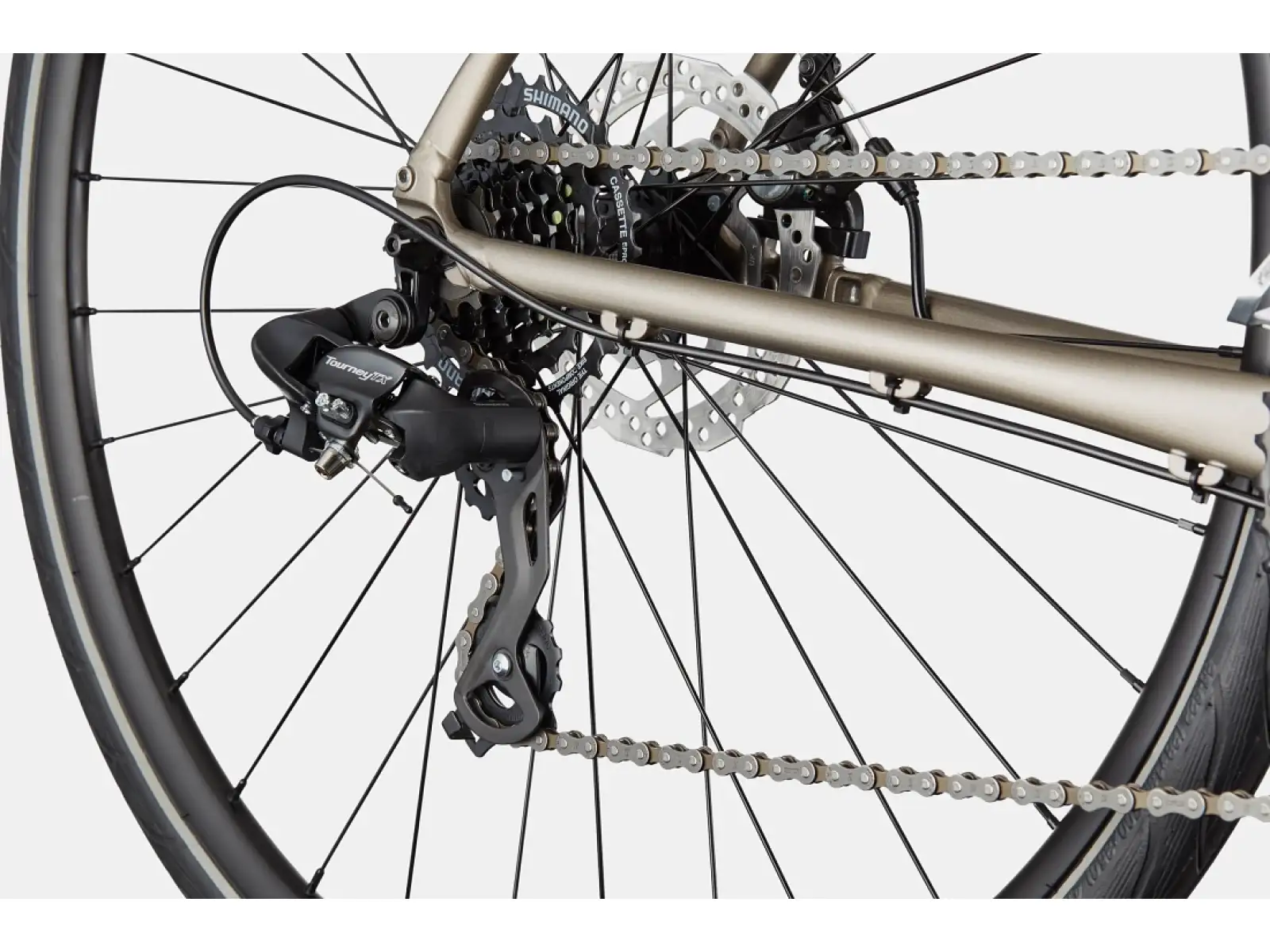 Cannondale Quick Disc 5 Remixte damski rower trekkingowy Meteor Grey