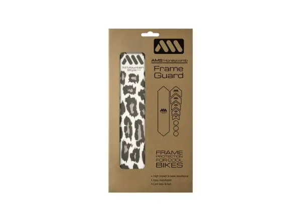 All Mountain Style ochronne naklejki na ramę basic Clear/Cheetah
