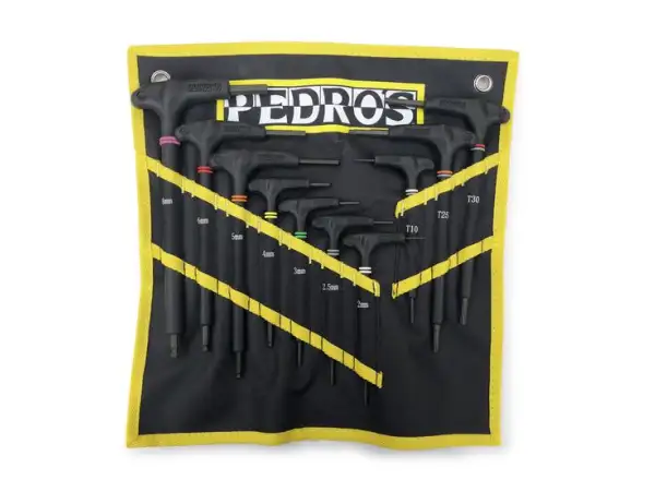Pedros Pro T/L zestaw kluczy imbusowych i Torx 10 sztuk