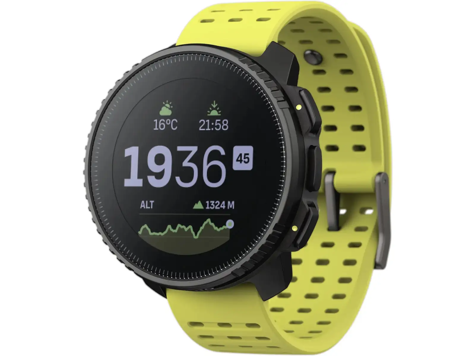 Suunto Vertical inteligentny zegarek Black Lime