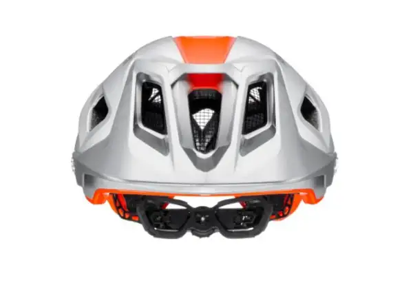 Uvex Quatro Integrale MTB kask Silver/Orange Mat