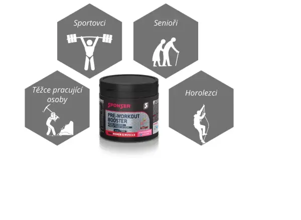 Sponser Pre-workout Booster przedtreningowy booster 256 g