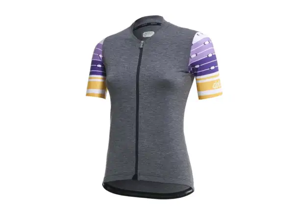 Dotout Touch damski dres krótki rękaw Melange Grey