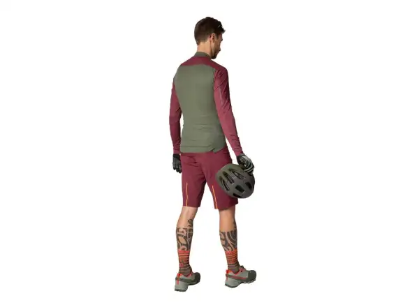 Dynafit Ride Light Dynastretch męskie szorty rowerowe bez wkładki Burgundy