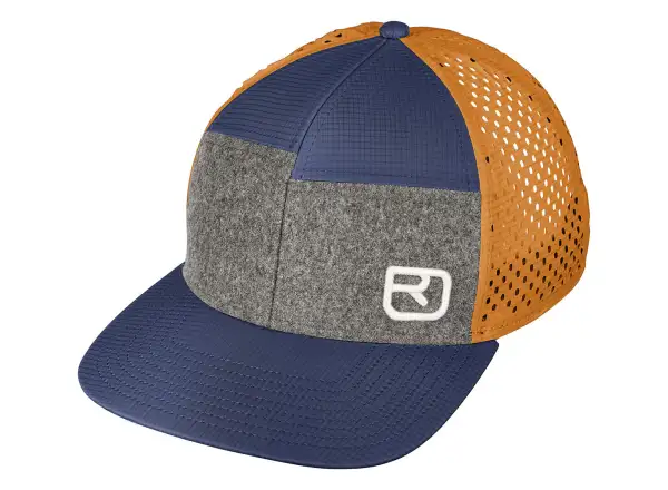 Ortovox Logo Air Trucker czapka z daszkiem Deep Ocean