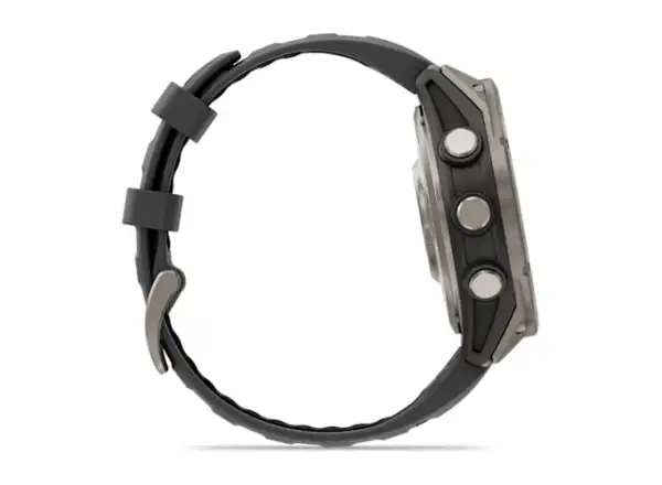 Garmin fenix 8 Pro 47 mm AMOLED Sapphire inteligentny zegarek Titanium Graphite/Black