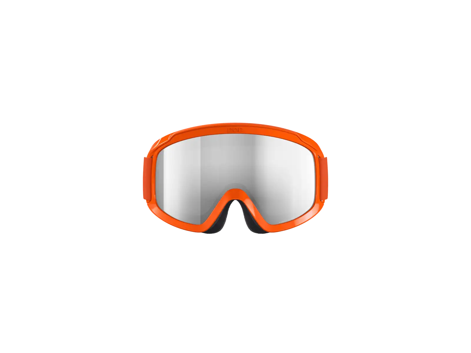 POC POCito Opsin dziecięce gogle narciarskie Fluorescent Orange/Partly Sunny Silver