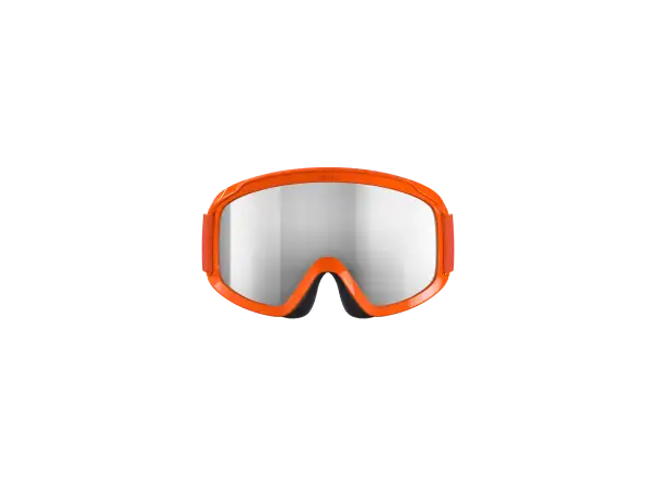 POC POCito Opsin dziecięce gogle narciarskie Fluorescent Orange/Partly Sunny Silver
