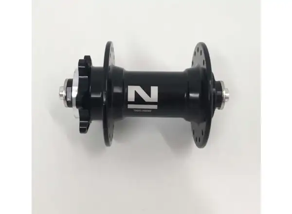 Novatec D041SB przednia piasta czarny N-logo