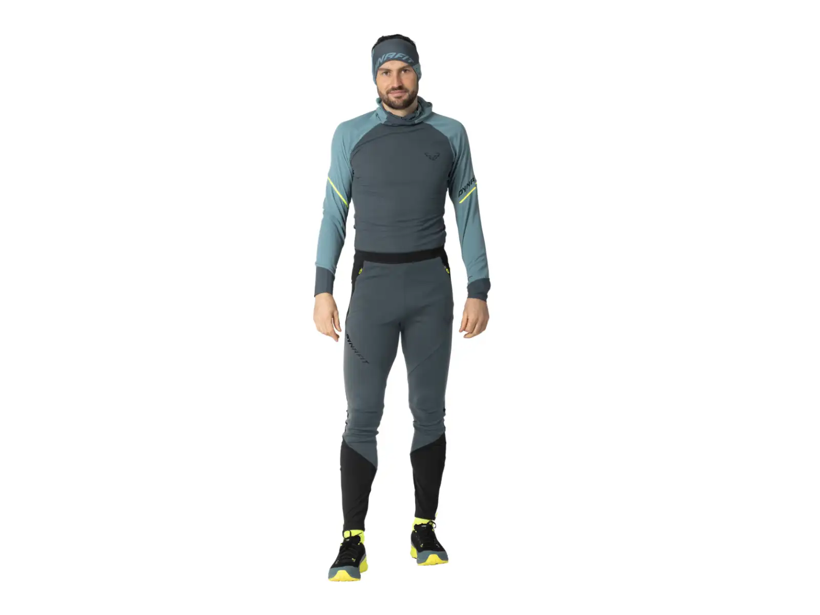 Dynafit Alpine Softshell Hybrid męskie spodnie do biegania Cinder