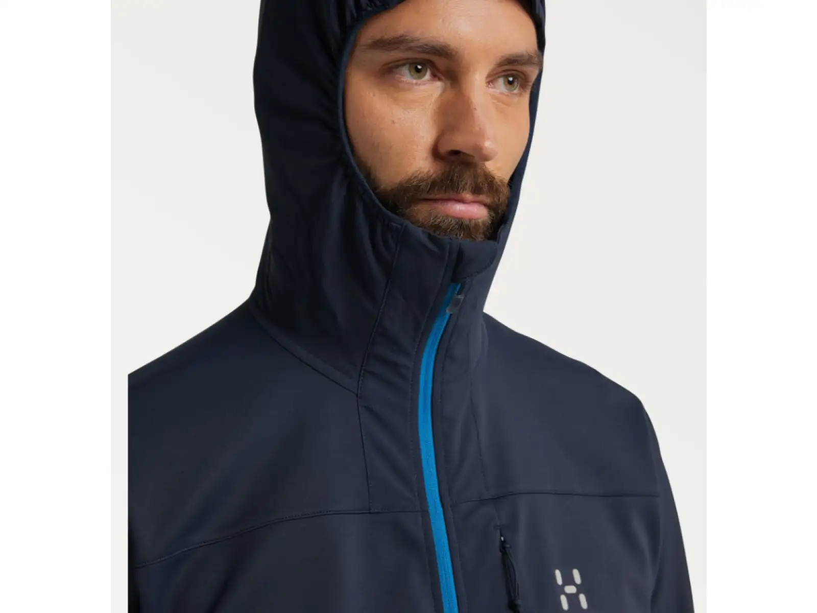 Haglöfs L.I.M Hybrid Softshell męska kurtka niebieska
