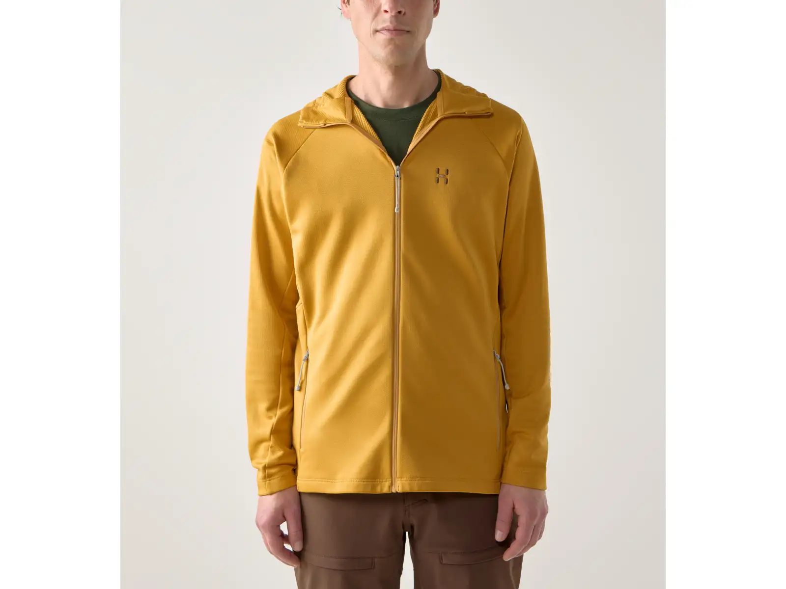 Haglöfs Korp Mid Hood bluza Clay Yellow