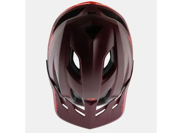 Troy Lee Designs Flowline SE kask Badge Maroon
