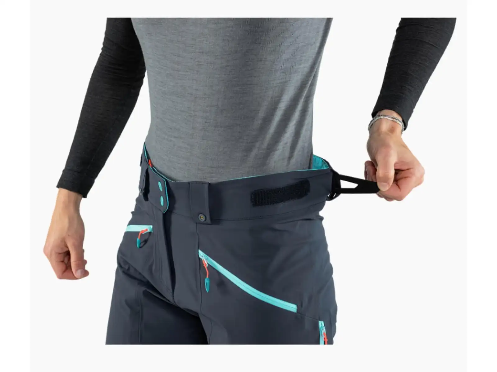 Dynafit Beast Hybrid damskie spodnie Blueberry/Marine Blue