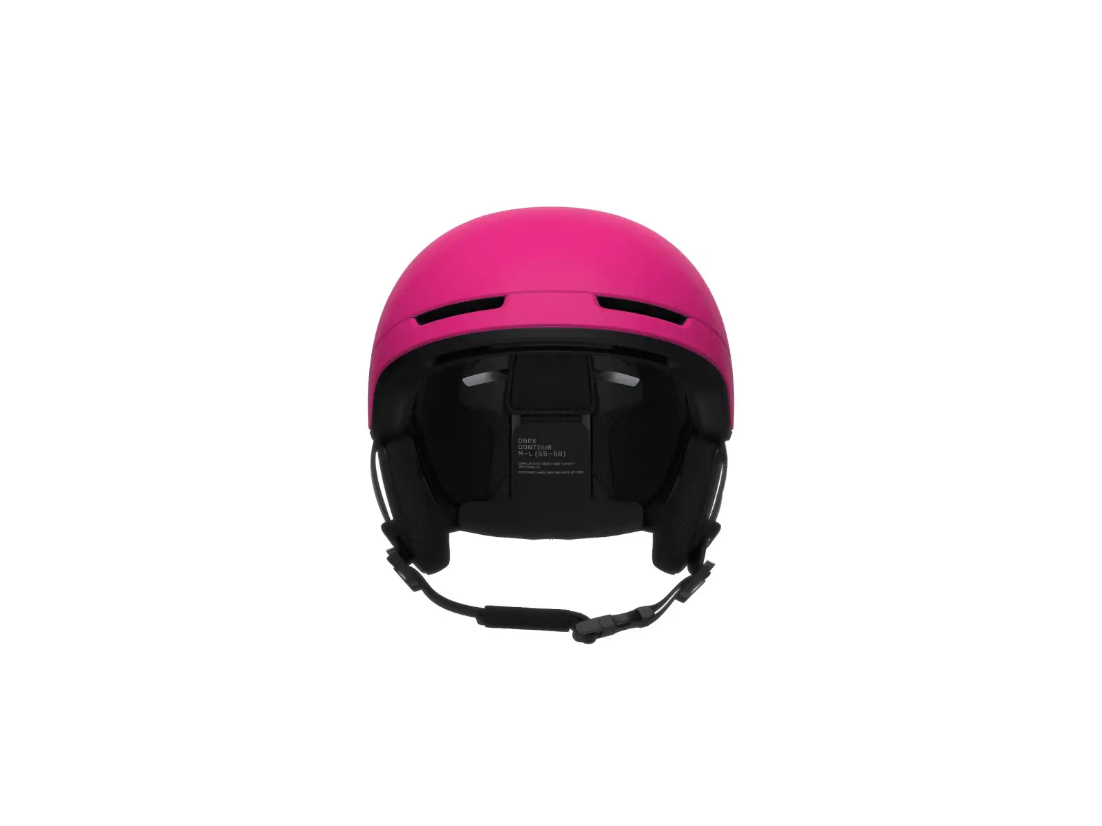 POC Obex Contour kask narciarski Rhos Red Matt/Citrine Yellow Matt