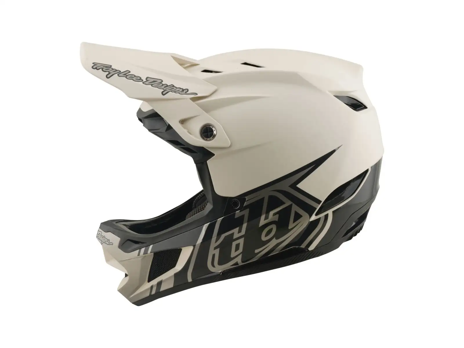 Troy Lee Designs D4 Composite MIPS kask Stealth Pumice