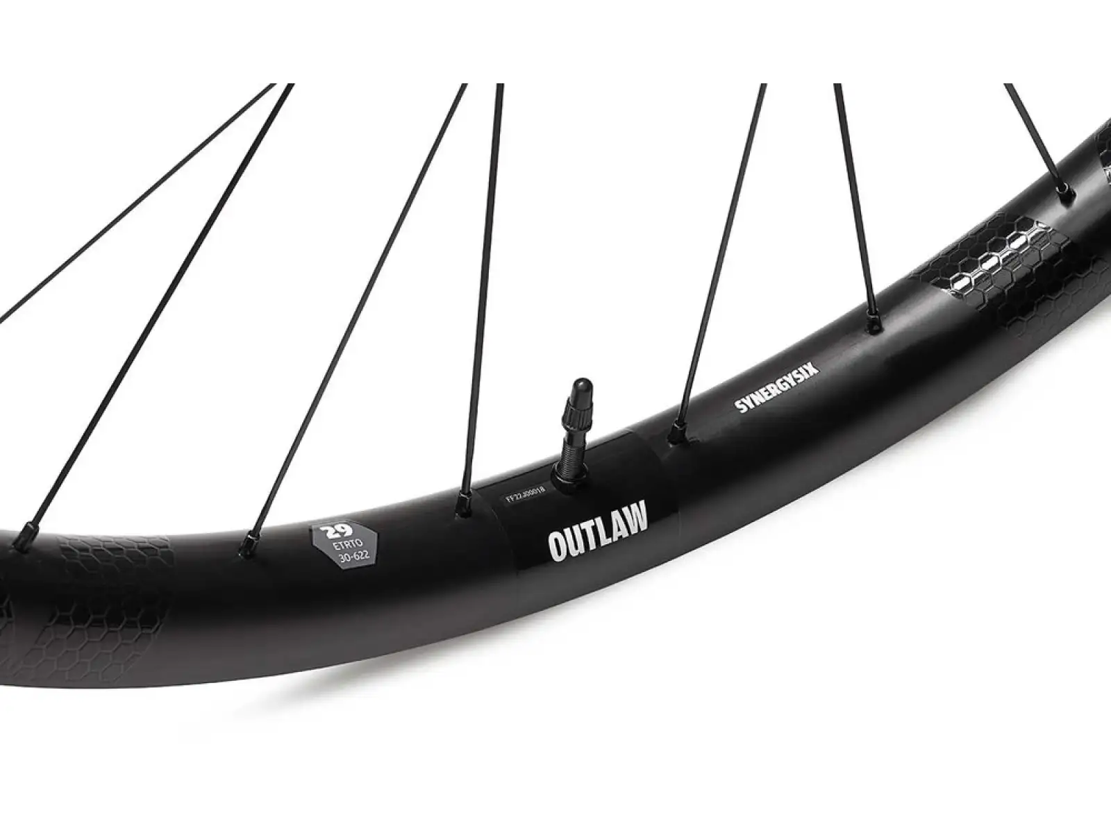 FFWD OUTLAW Carbon Boost 30 mm 29" zaplecione koła MattBlack