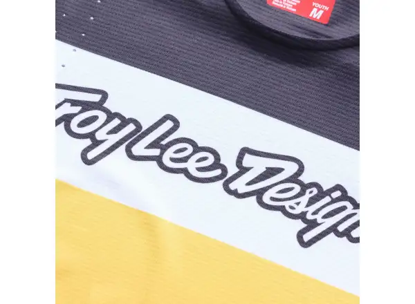 Troy Lee Designs Youth Sprint Pro dziecięca koszulka długi rękaw Yo Moto Butter Real Teal