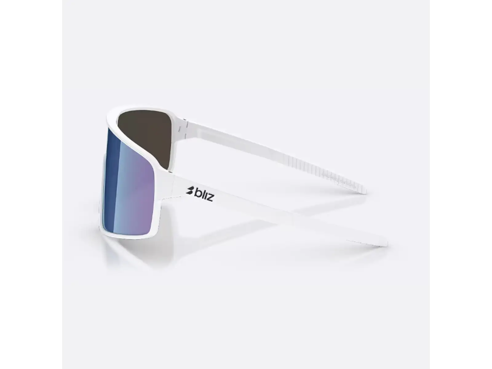 Bliz P001 okulary przeciwsłoneczne Matte White/Grey Blue Multi