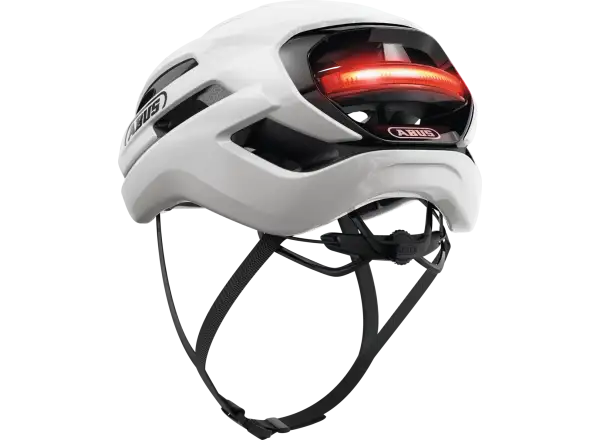 Abus Taipan LED kask gravel Shiny White