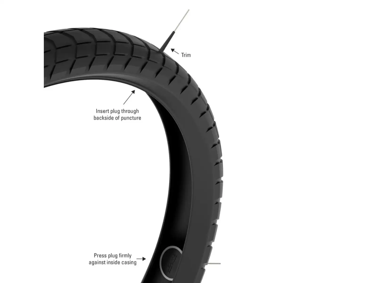 Lezyne Tubeless Pro Plugs zestaw naprawczy opon bezdętkowych