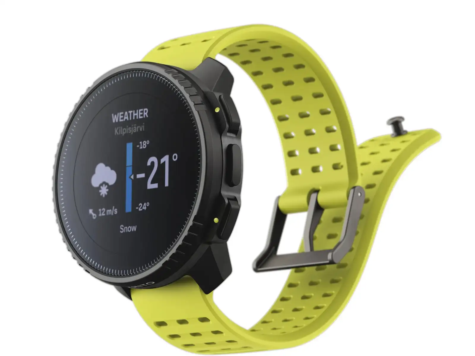 Suunto Vertical inteligentny zegarek Black Lime