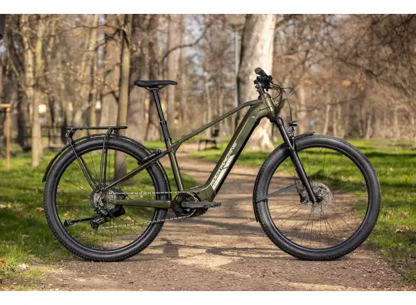 Rock Machine eBlizz B70T górski rower elektryczny Gloss Dark Forest