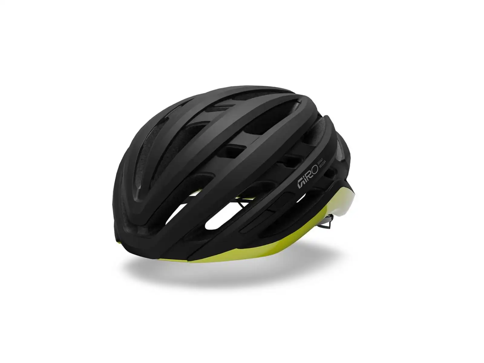Giro Agilis MIPS kask Mat Black/Gloss Hi Viz Yellow