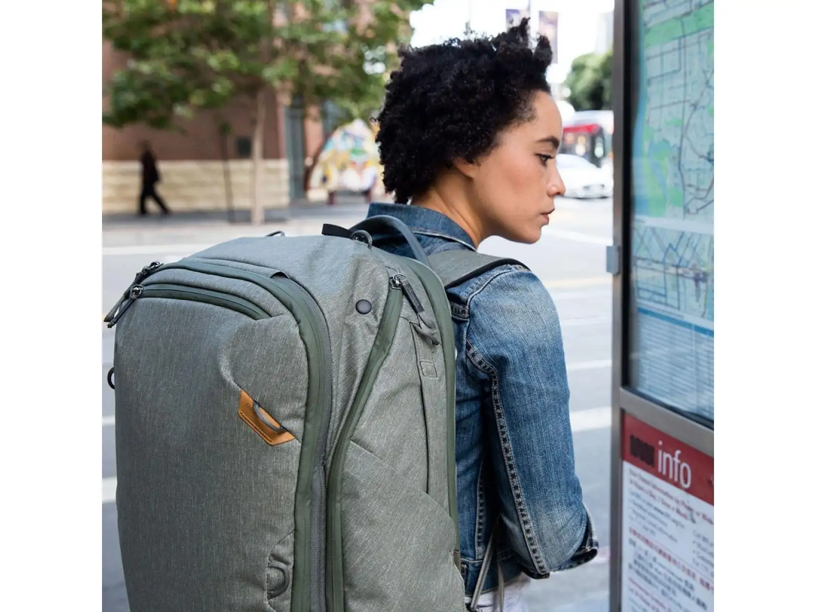 Peak Design Travel Backpack 45 l plecak Sage