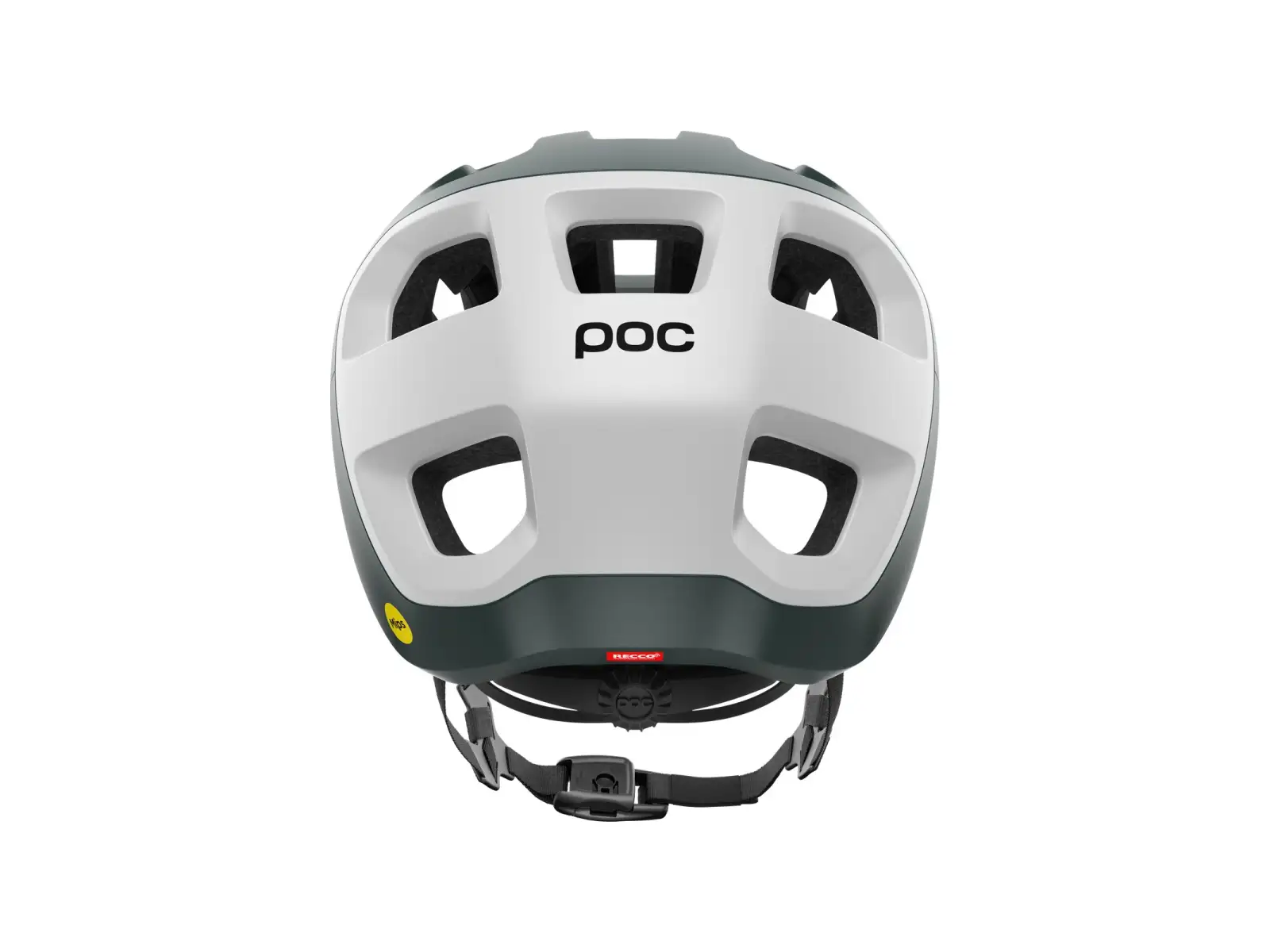 POC Cularis MTB kask Pargasite Green Matt/Hydrogen White Matt
