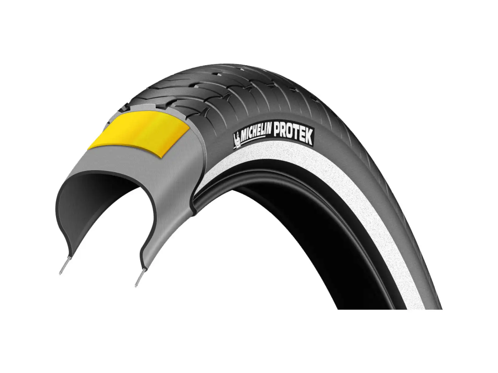 Michelin Protek Access Line 37-622 opona trekkingowa drut czarna