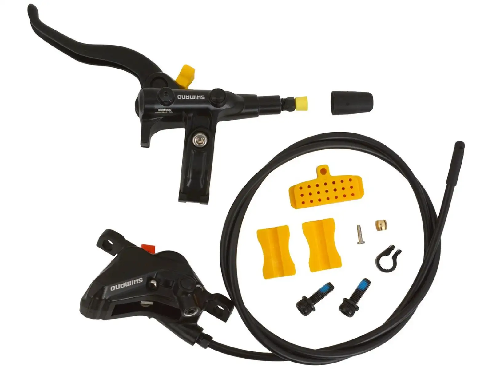 Shimano BL-MT4100/BR-MT420 przedni czterotłokowy hamulec tarczowy