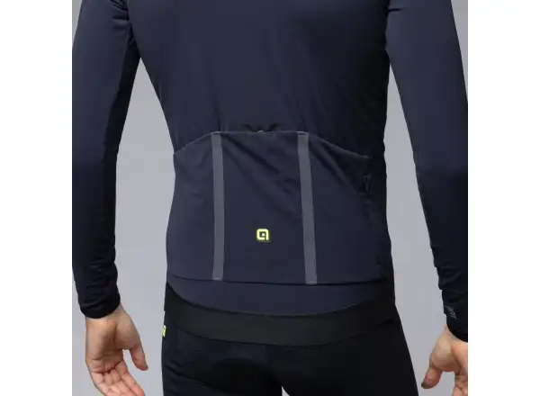 Alé R-EV1 Wool Speed męska zimowa kurtka rowerowa Black
