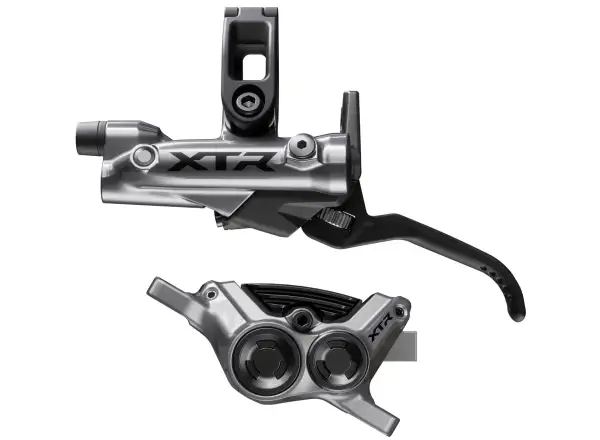 Shimano XTR BR-M9220+BL-M9220 hamulec tarczowy przedni klocki metalowe z radiatorem