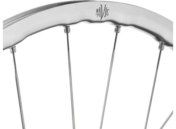 Mavic Ksyrium SL Heritage disc CL zaplecione koła bębenek Shimano HG11 srebrna