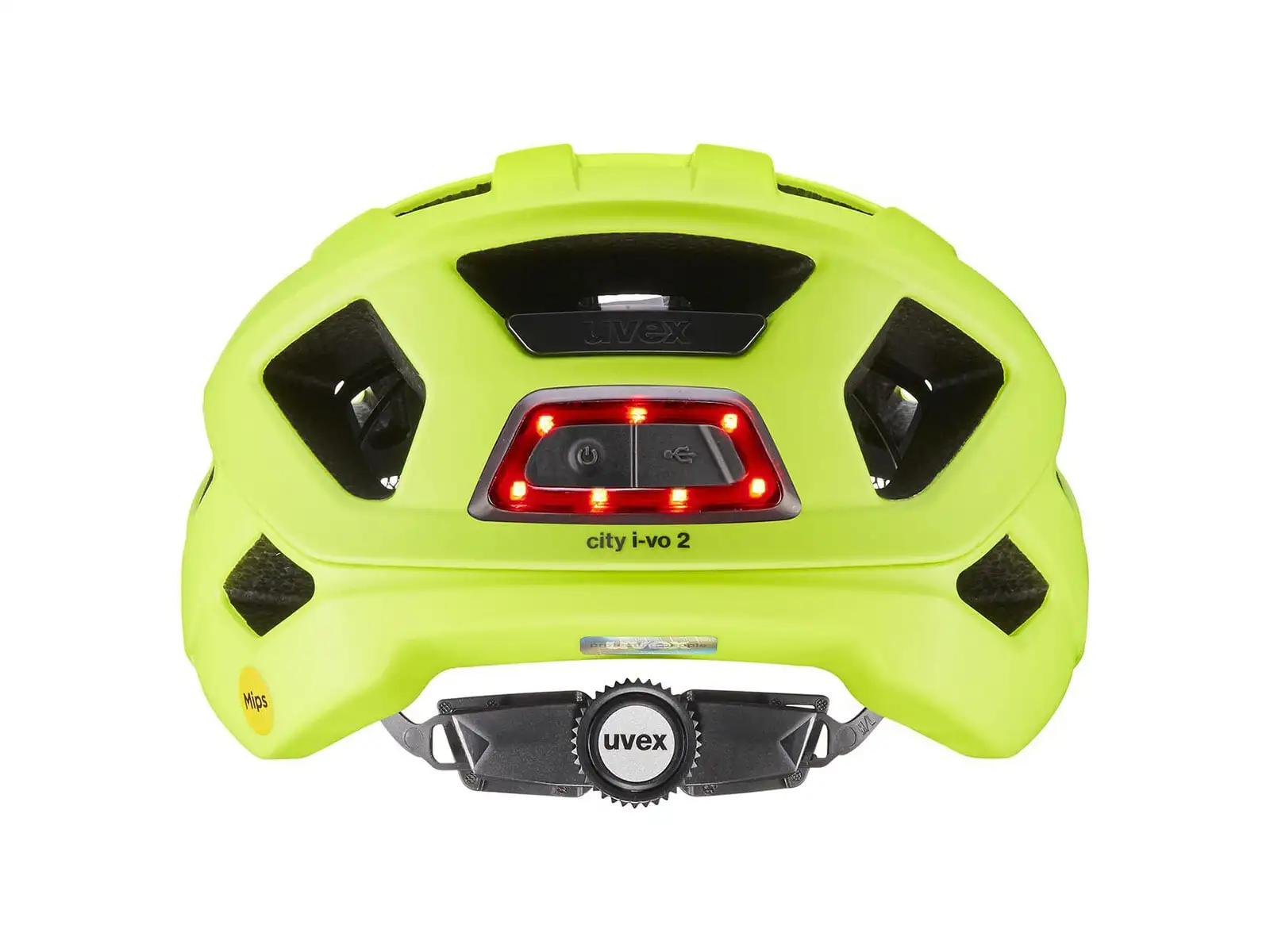 Uvex City I-vo 2 Mips kask Neon Yellow Matt