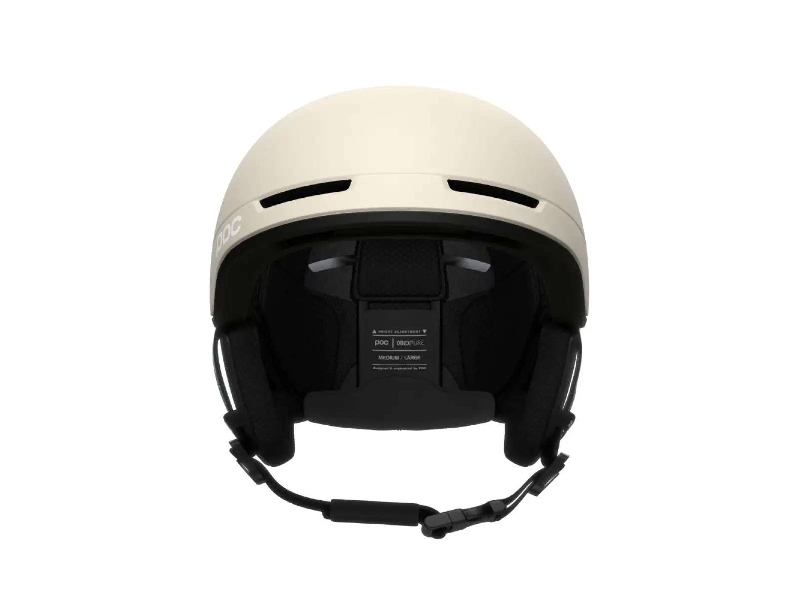 POC Obex Pure Selentine kask narciarski Off-White Matt